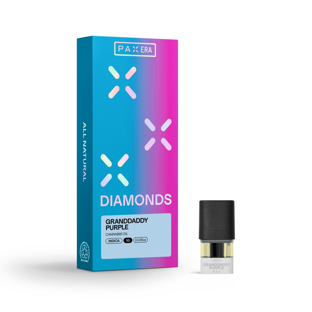 PAX Diamonds - Granddaddy Purple - 1g Pod