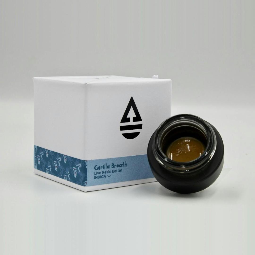 Gorilla Breath | Live Resin Batter 1g | Indica