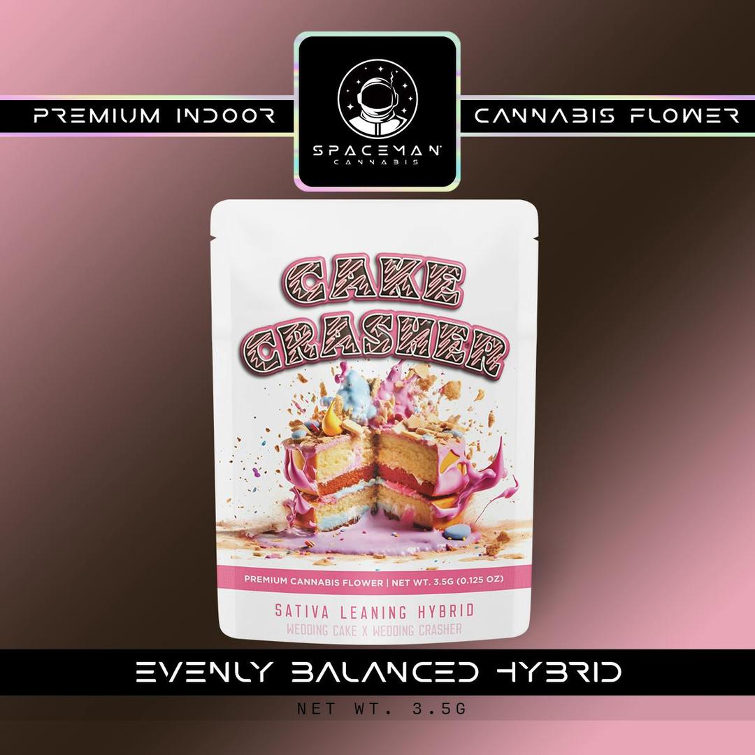 Spaceman - 3.5g Flower - Cake Crasher