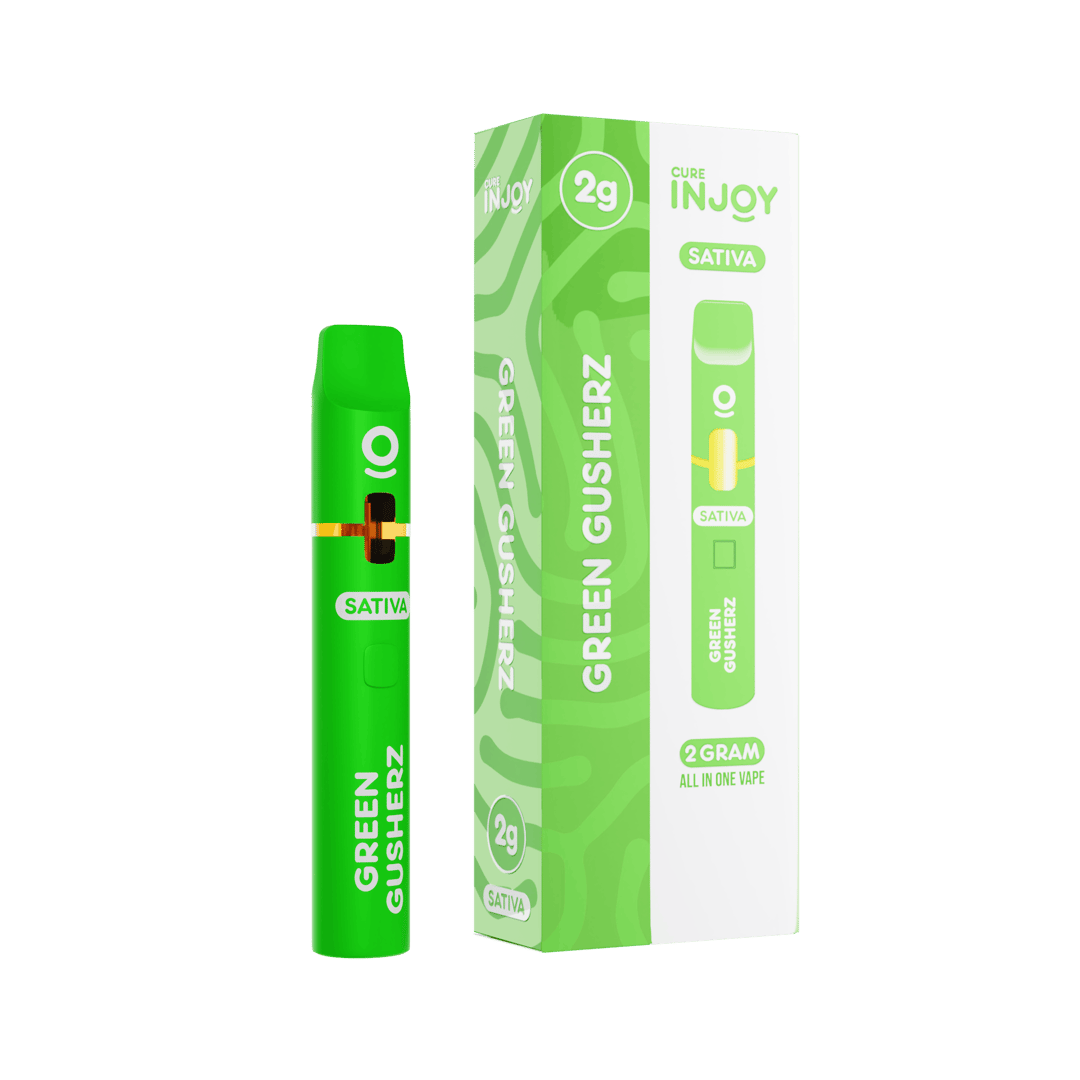 Cure Injoy 2G Green Gusherz - AIO (SATIVA)