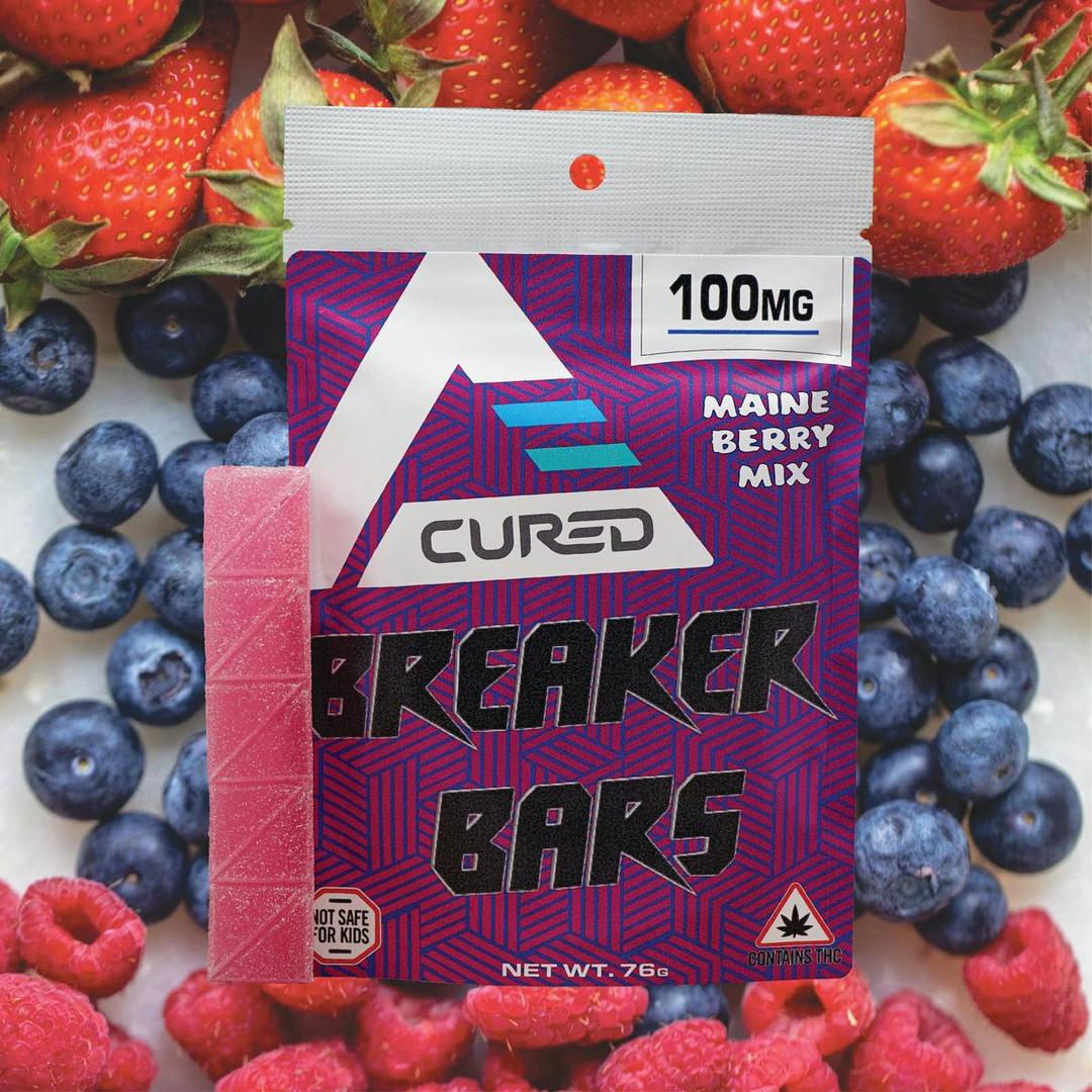 100mg Breaker Bars - Maine Berry Mix