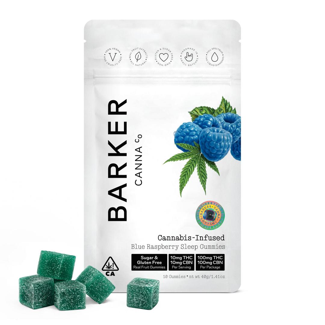 Blue Raspberry Sleep Gummies