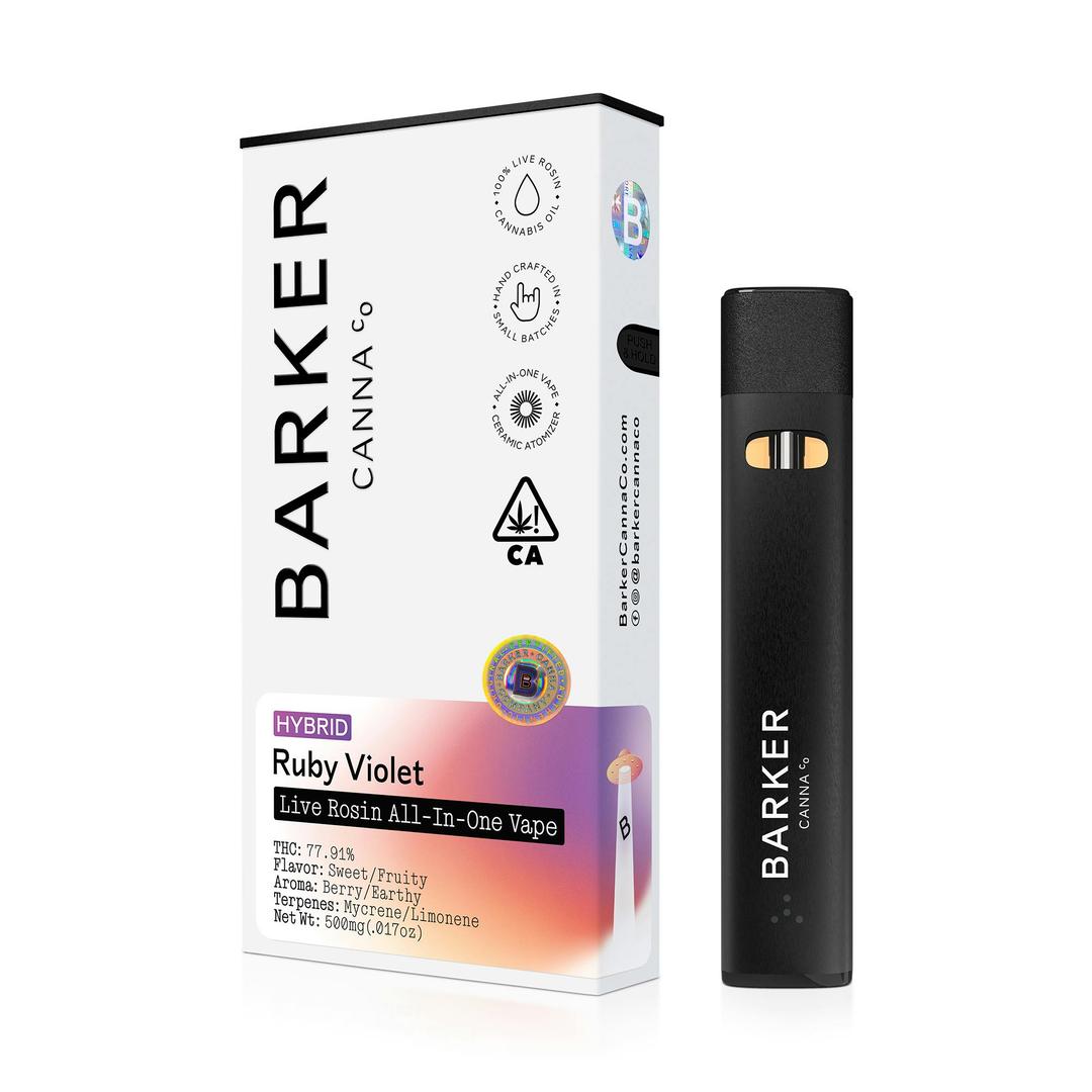 Ruby Violet – Live Rosin All-In-One Vape