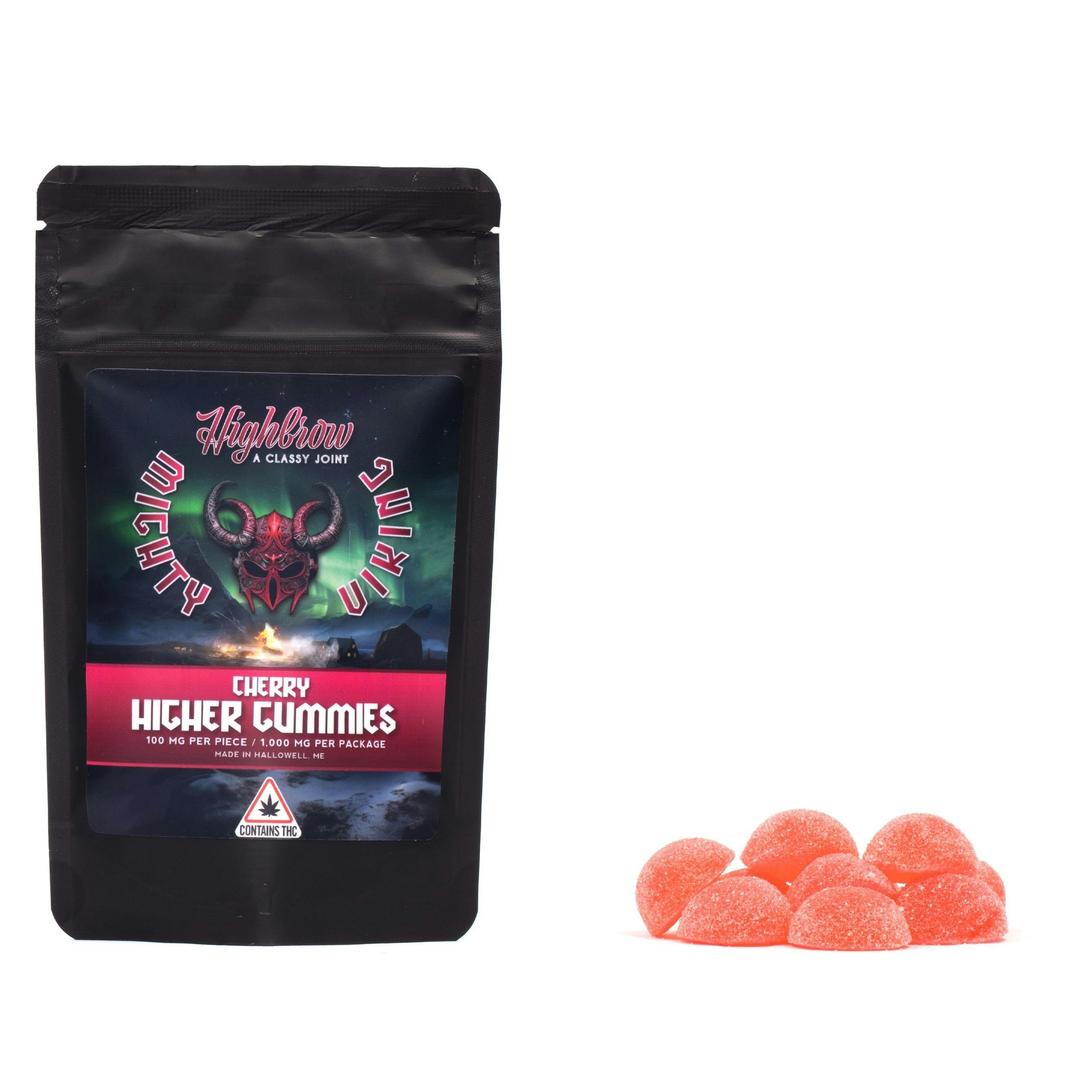 Highbrow/Mighty Viking Cherry Limeade Higher Gummies 1000mg