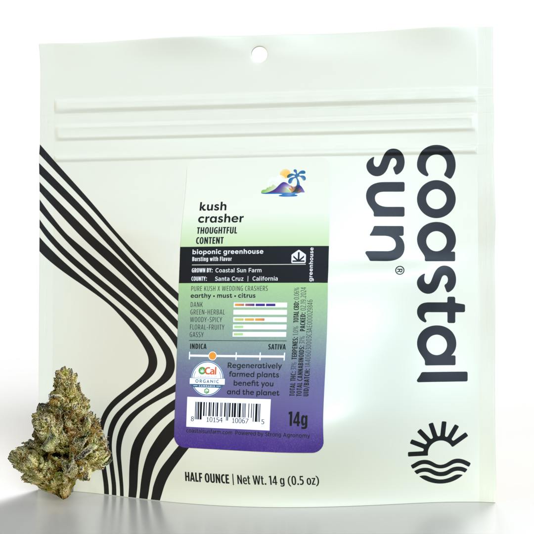 Kush Crasher Greenhouse Flower 14g