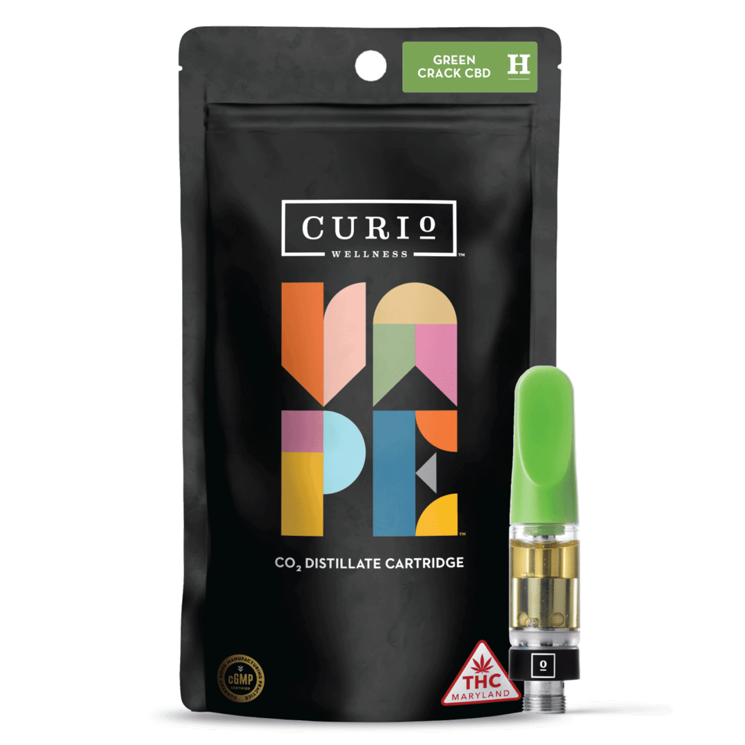 Green Crack CBD Vape Cartridge [1g]