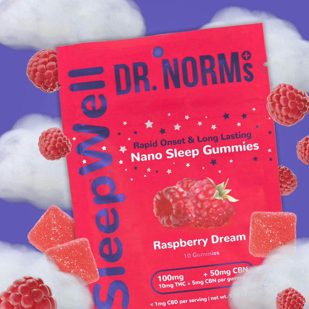 SleepWell Raspberry Dream Fast-Acting Sleep Gummies