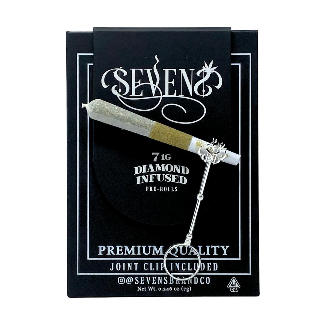 Dragon Runtz - 7 Pack 1G Infused Pre-rolls *JOINT CLIP INCLUDED* | Sevens