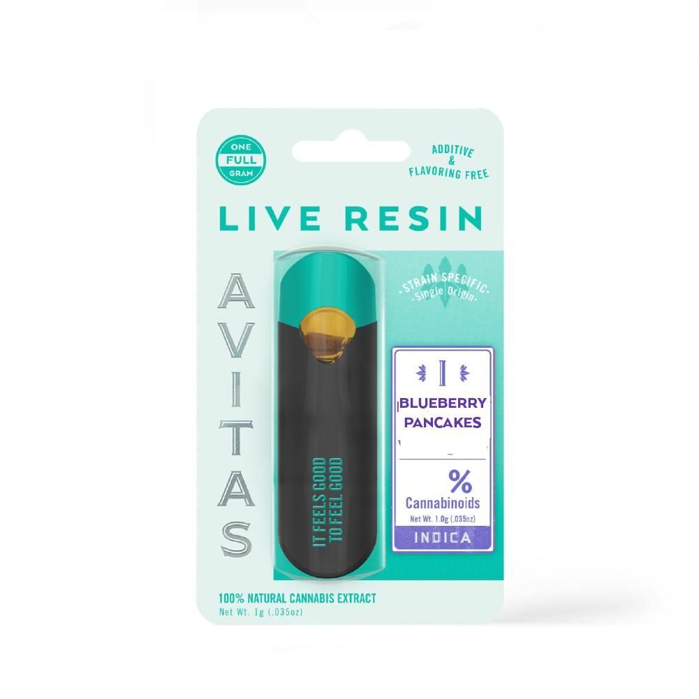 Blueberry Pancakes Live Resin All In One 1g
