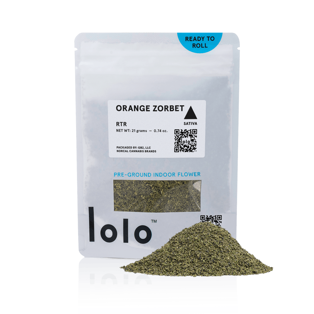 Orange Zorbet | Indoor Ready To Roll | 21g