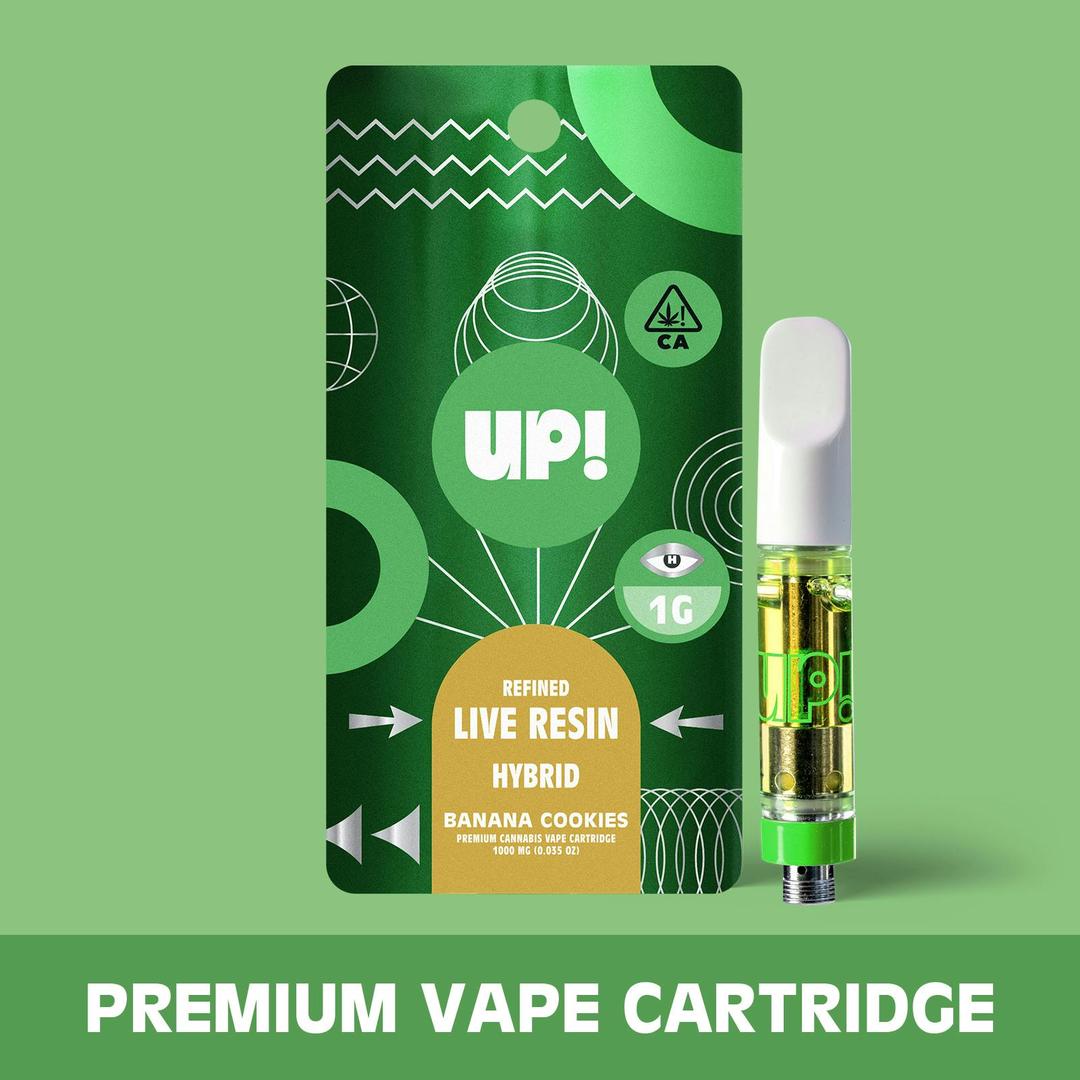 Banana Cookies (Hybrid) Live Resin Cartridge 1g