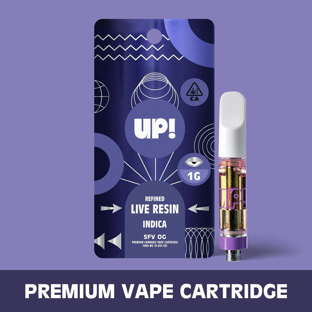 SFV OG (Indica) Live Resin Cartridge 1g