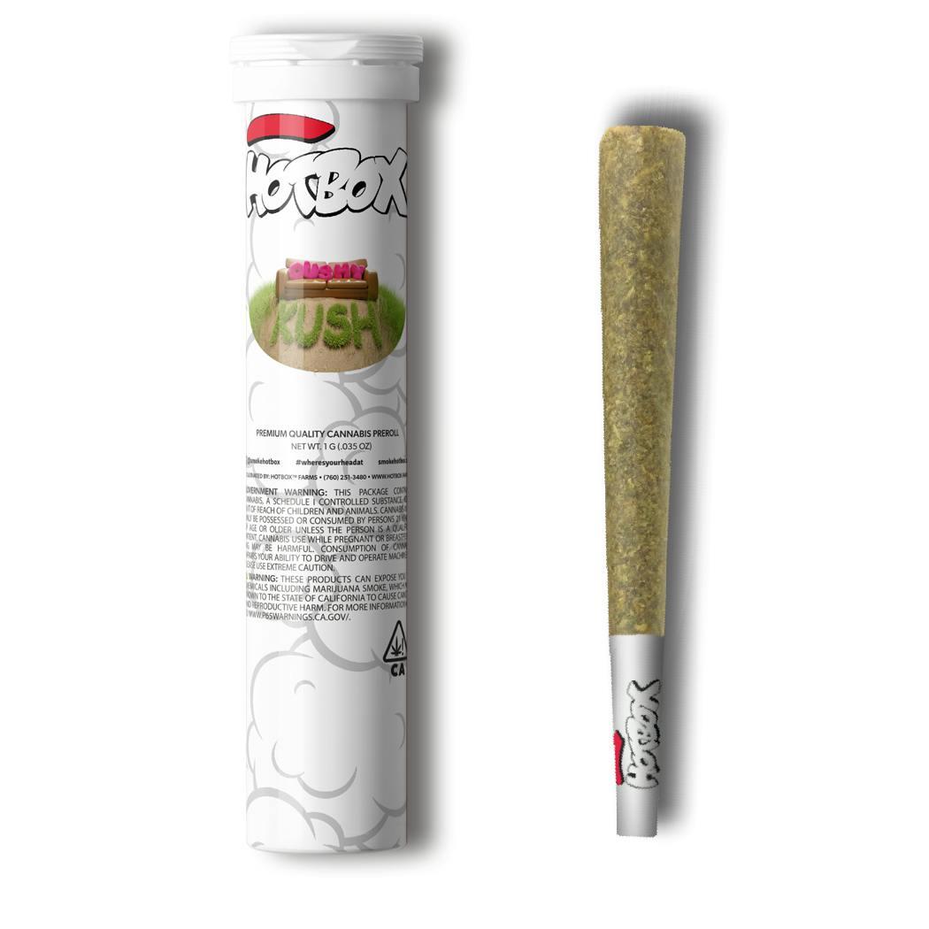 HOTBOX | Cushy Kush Hybrid Preroll (1g)