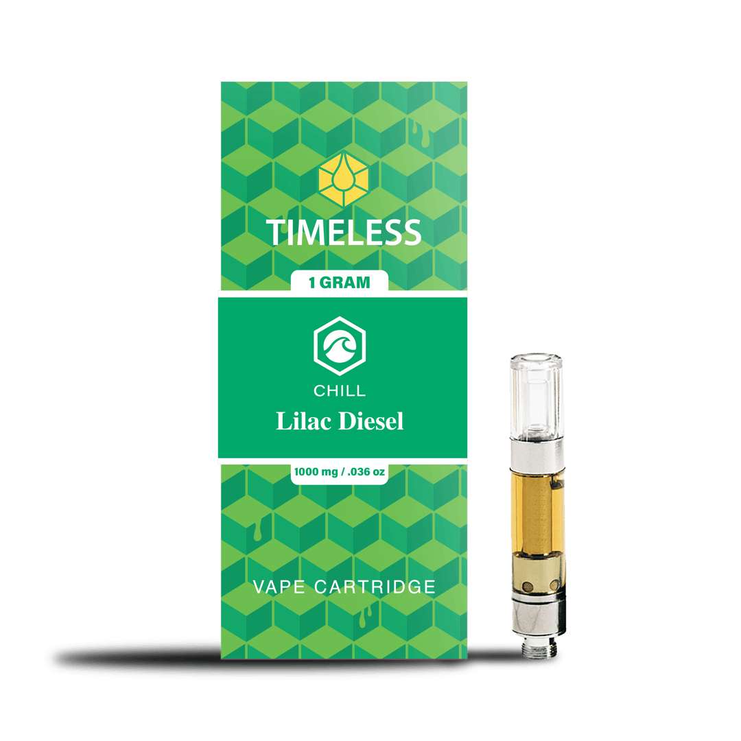 Timeless Lilac Diesel 1000mg Vape Cartridge (Chill)