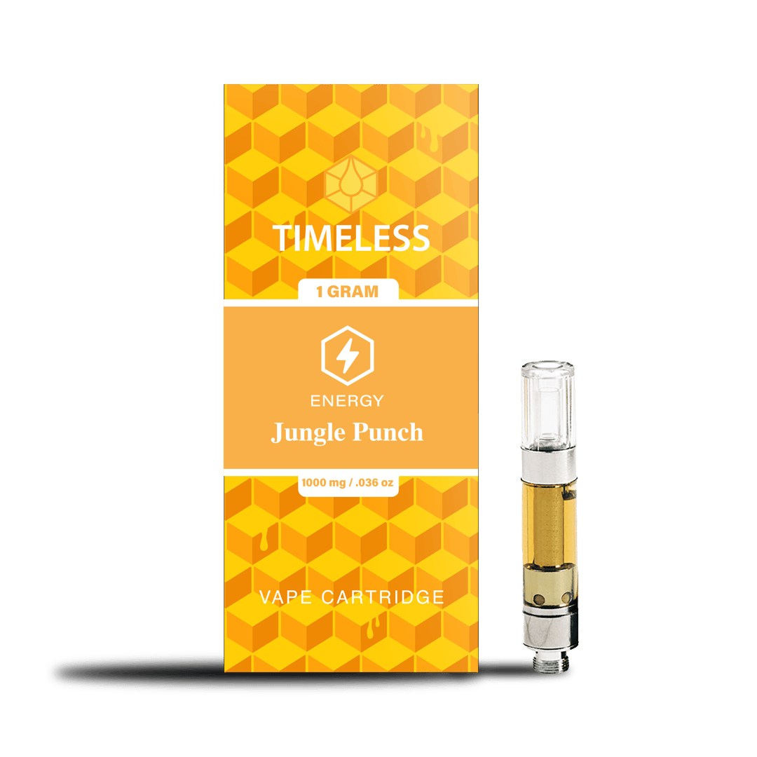Timeless Jungle Punch 1000mg Vape Cartridge (Energy)