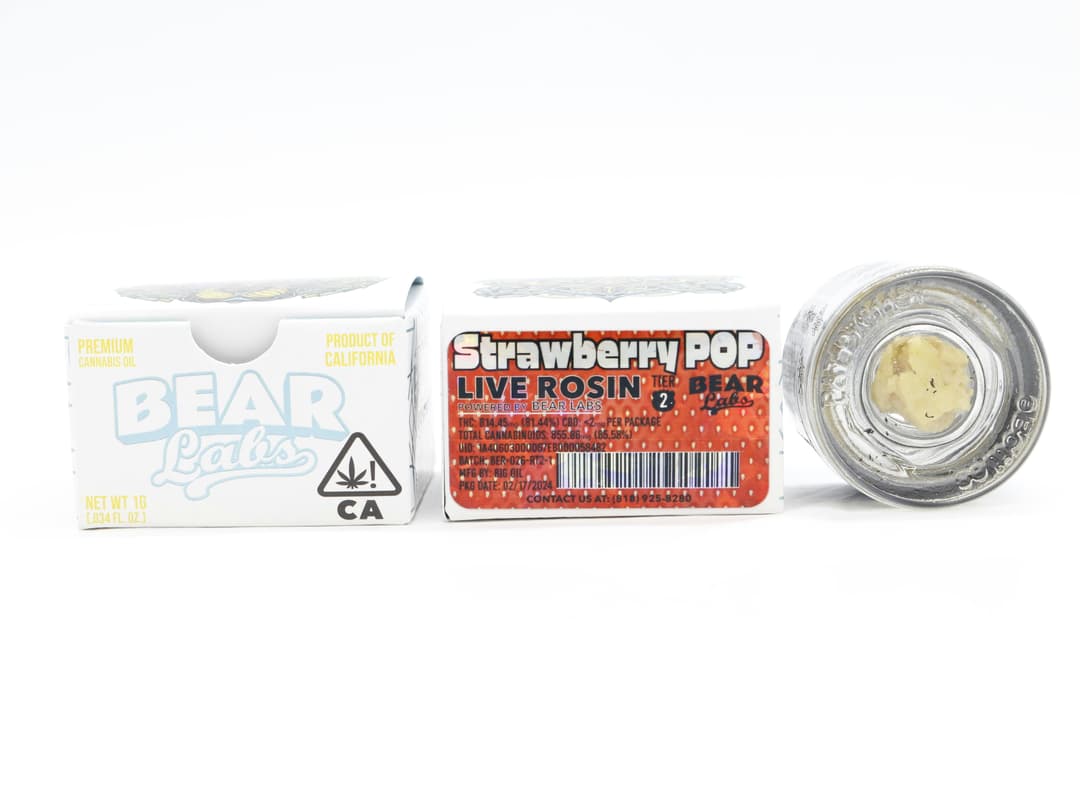 Strawberry Pop T2 Live Rosin - 1g