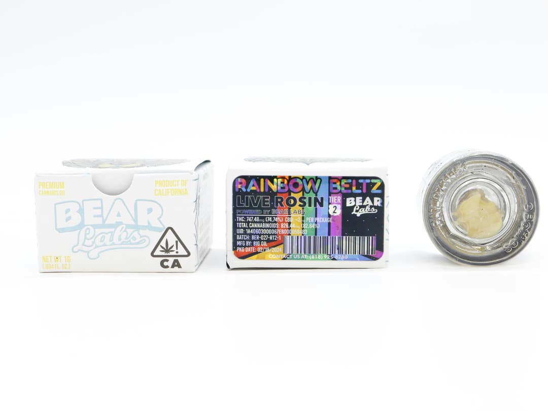 Rainbow Beltz T2 Live Rosin - 1g