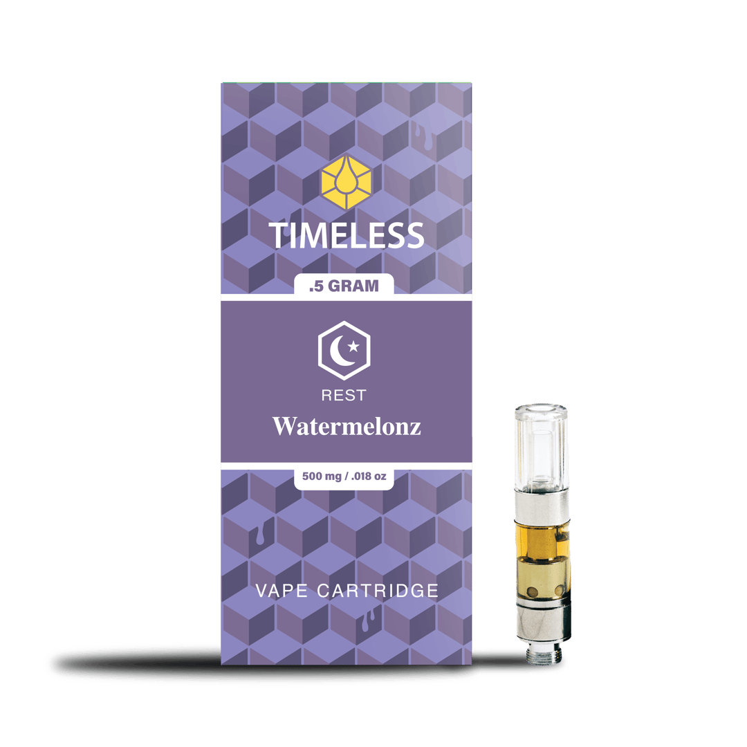 Timeless Watermelonz 500mg Vape Cartridge (Rest)