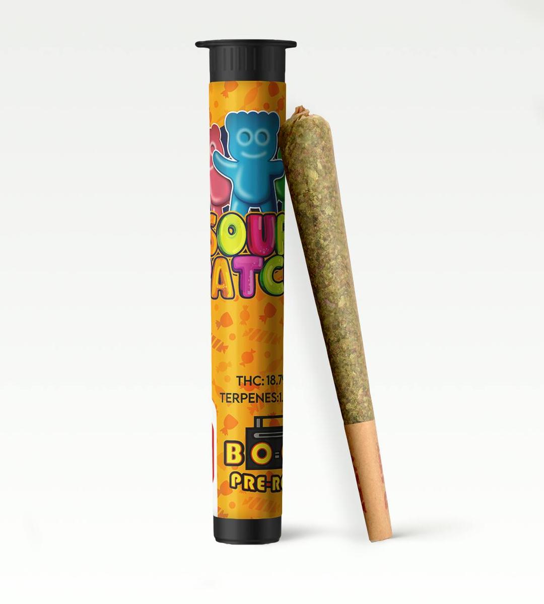 BOOM 1g Preroll- Sour Patch