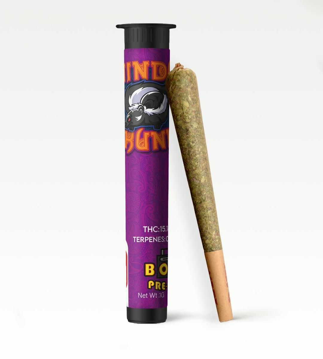BOOM 1g Preroll- Hindu Skunk
