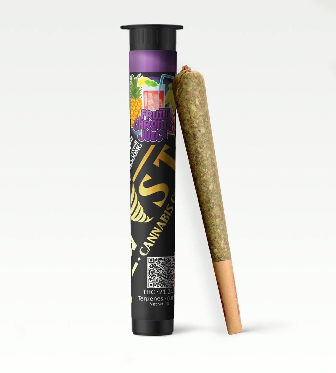 Twisted 1g Preroll- Fruity Chronic Juice