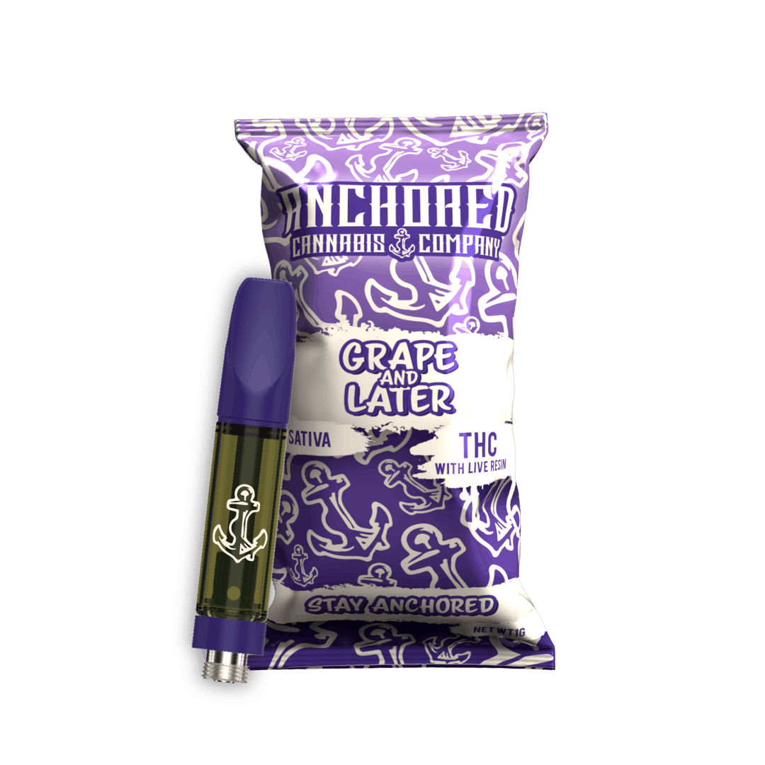 Grape and Later - 1g Cart - Anchored