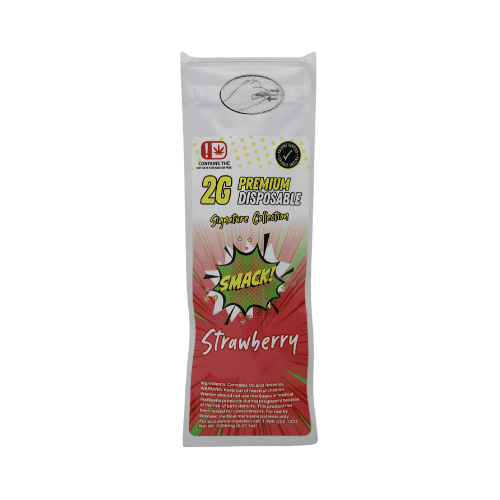 Strawberry 2g Premium Disposable - SMACK!