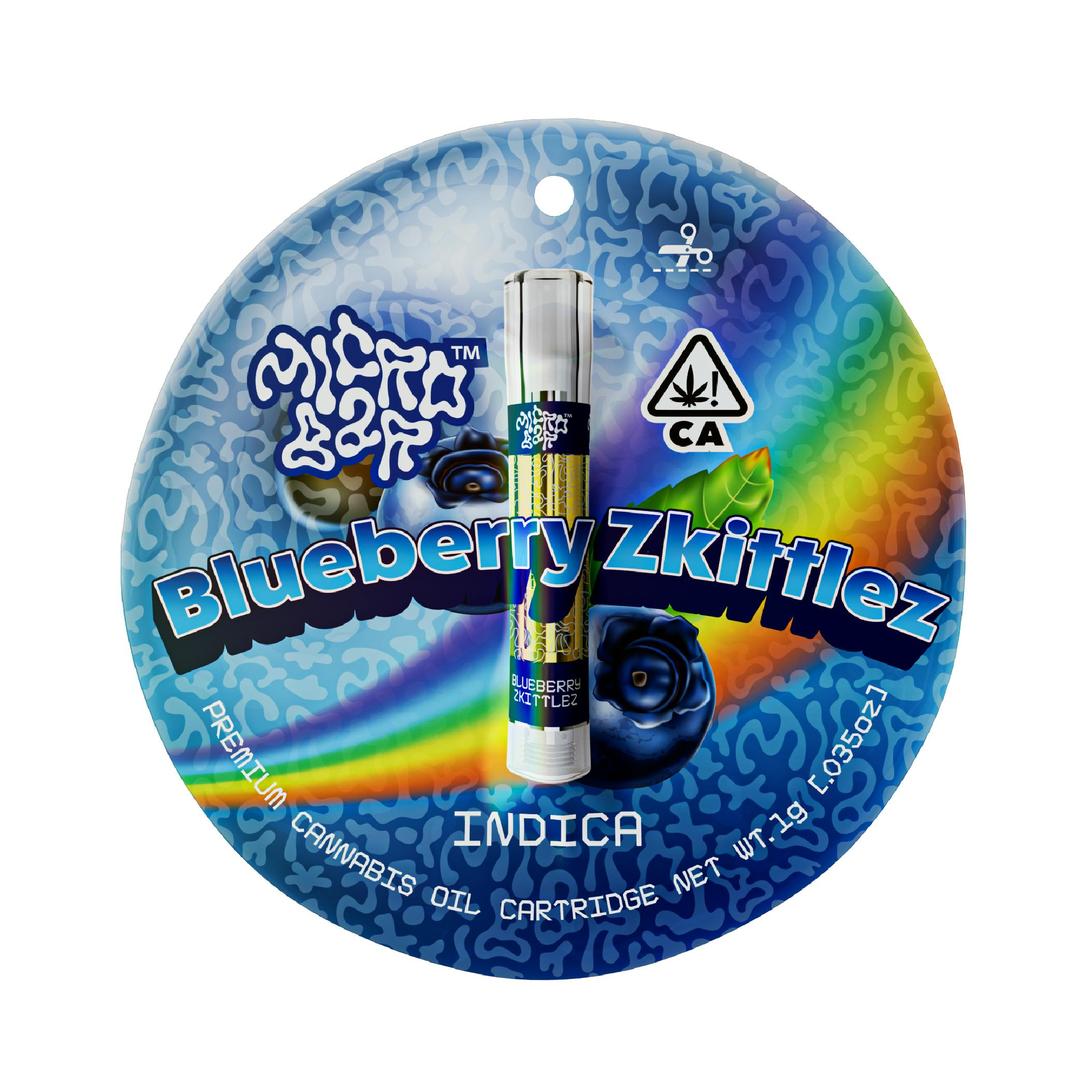 Blueberry Zkittlez (Indica) - 1g Cartridge