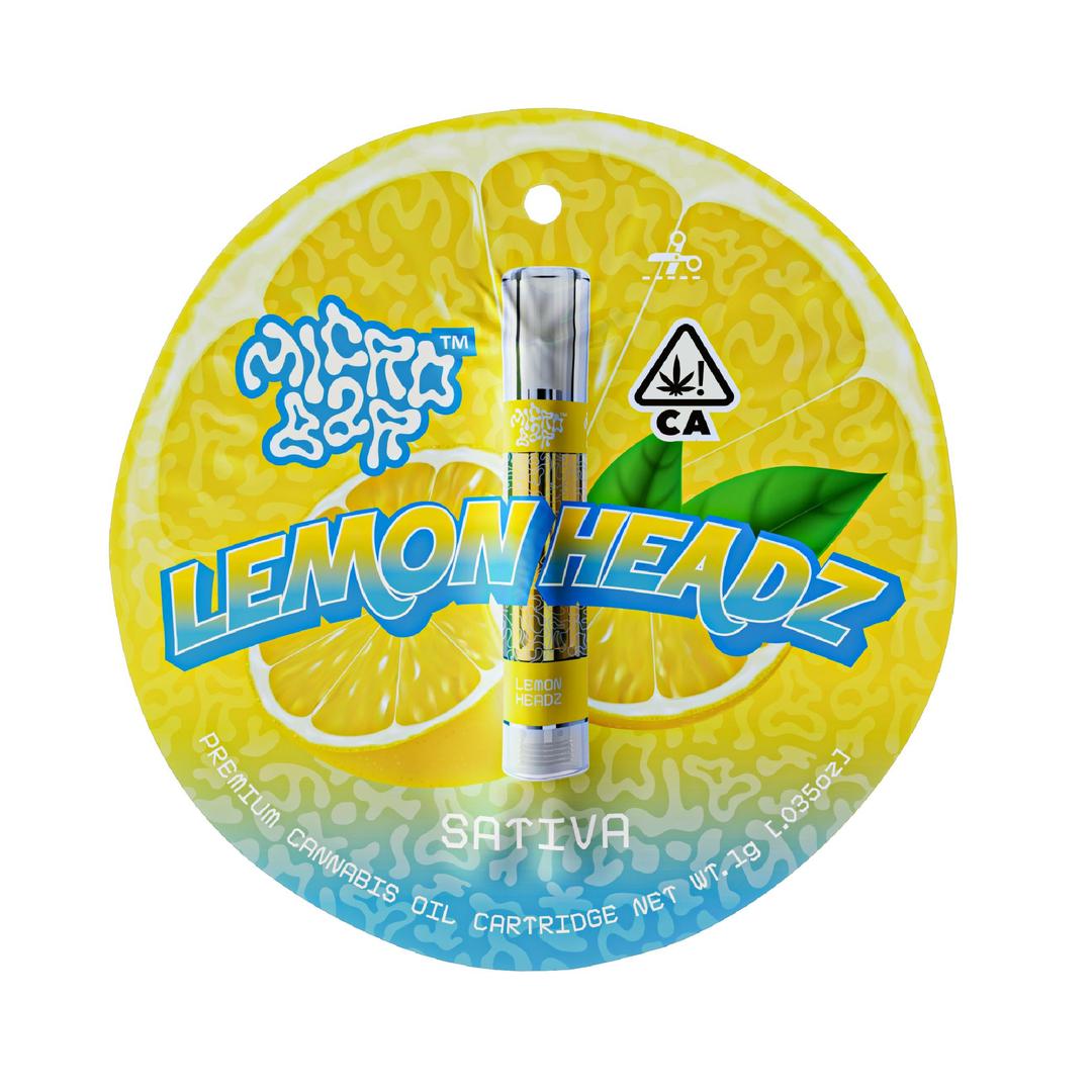 Lemon Headz (Sativa) - 1g Cartridge