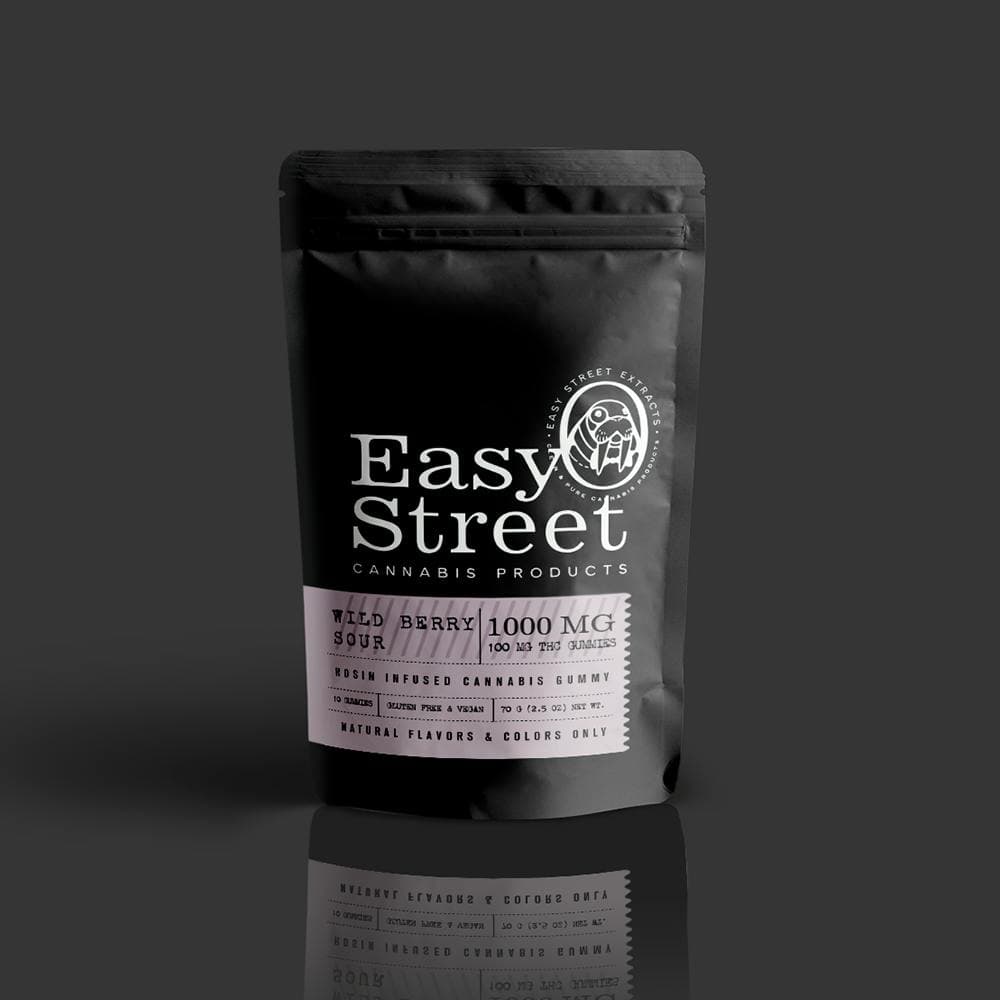 Wild Berry Sour - 1000mg - Indica - 1:1 (THC:CBD)