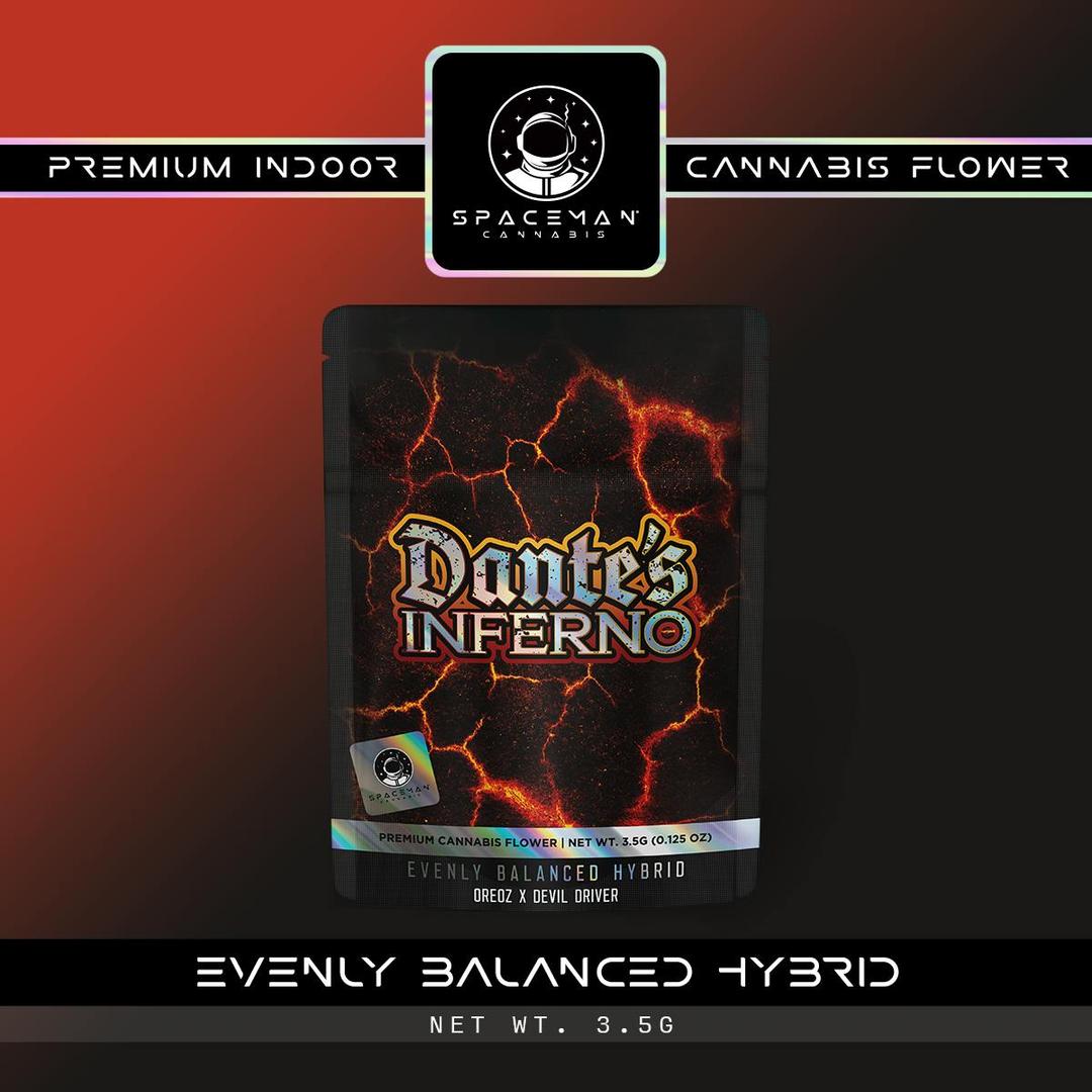 Spaceman - 3.5g Flower - Dante's Inferno