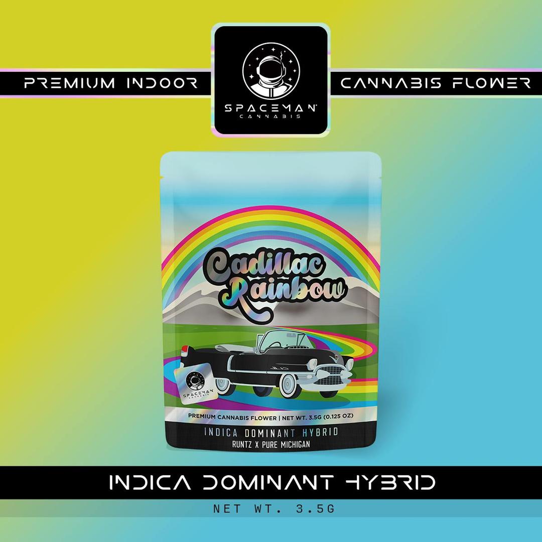 Spaceman - 3.5g Flower - Cadillac Rainbow