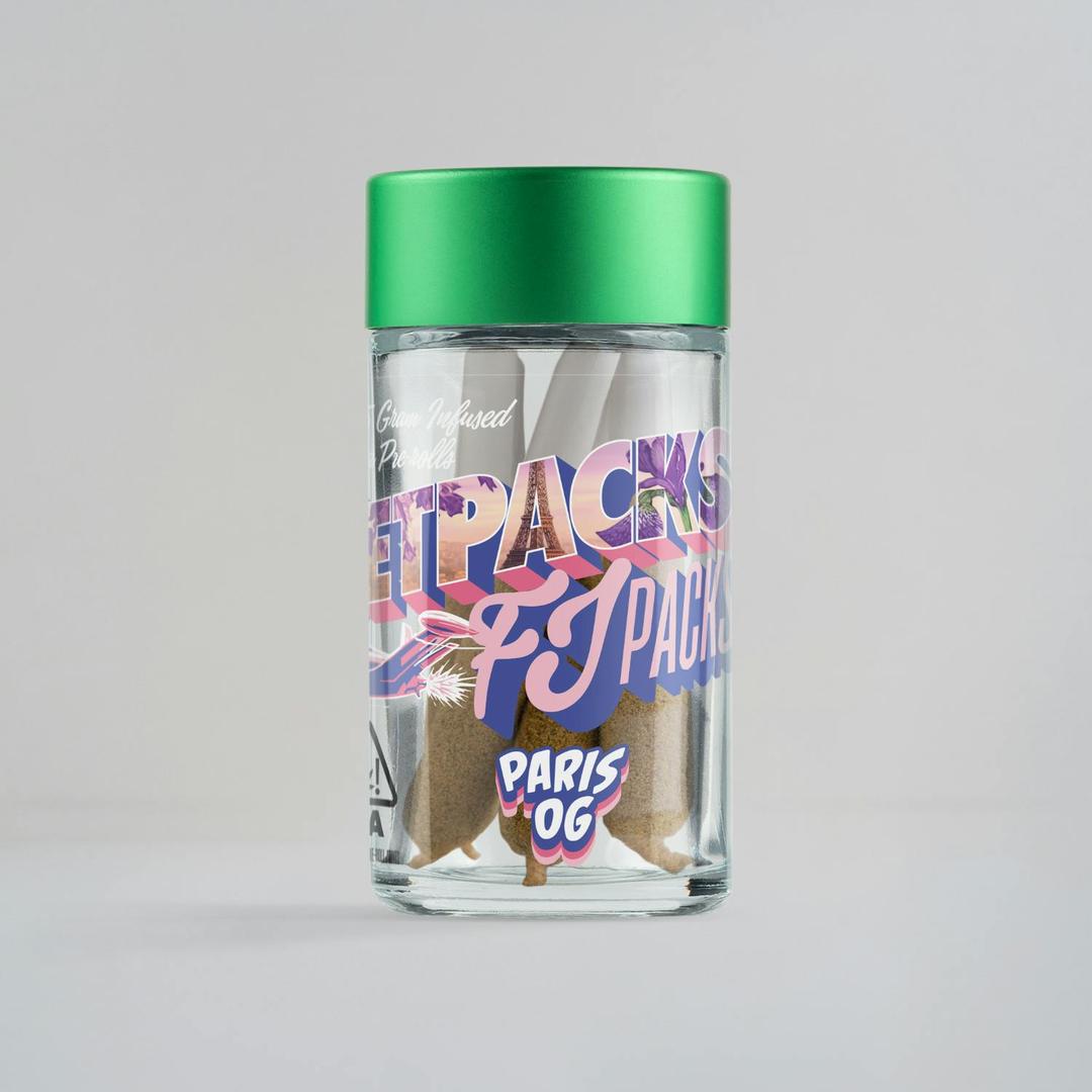 Paris OG FJ-Packs (0.5G THCA Infused Pre-Roll 5 pack)