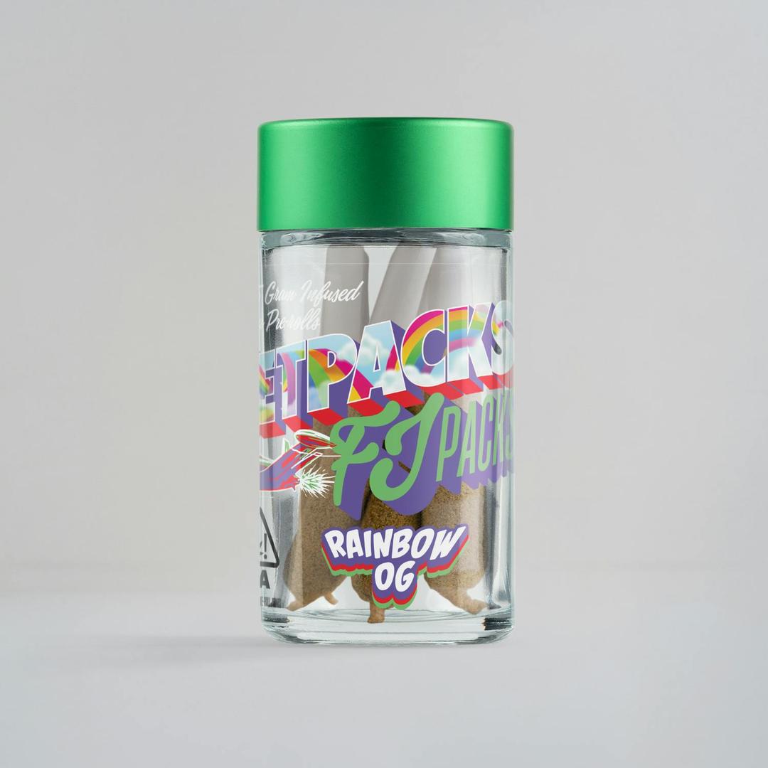 Rainbow OG FJ-Packs (0.5G THCA Infused Pre-Roll 5 pack)