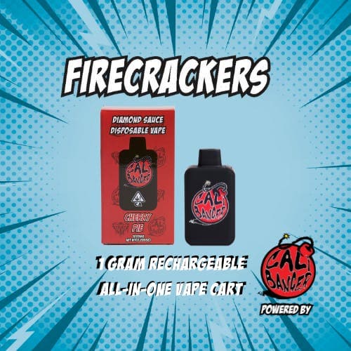 Firecracker by Cali Banger Vape CHERRY - 1.0 Gr