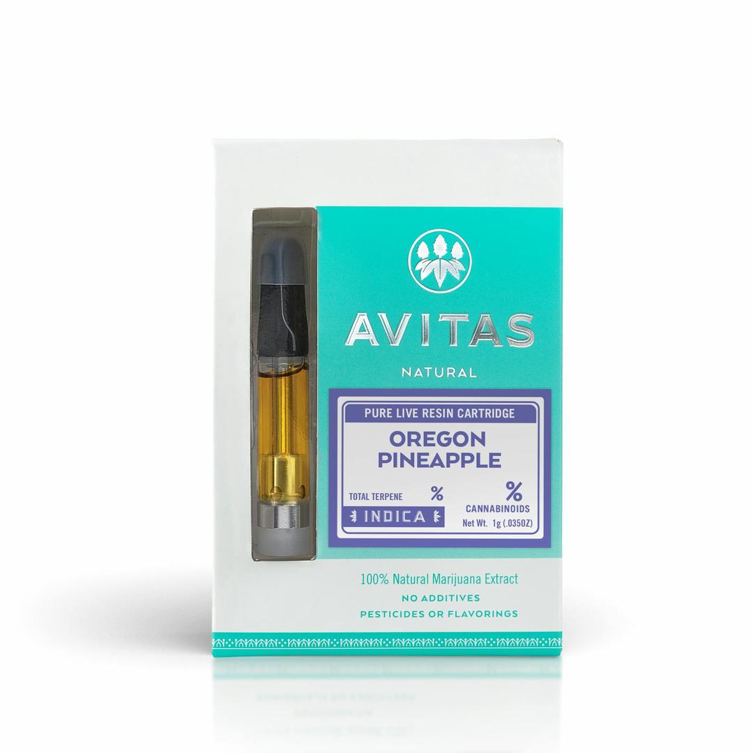 Oregon Pineapple Pure Live Resin Cartridge 1g