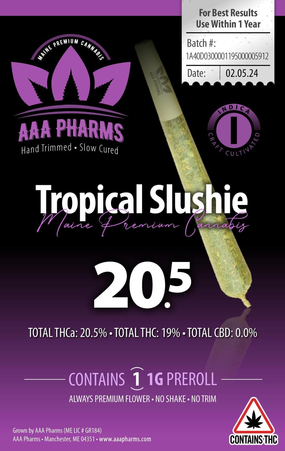 Tropical Slushie - Pre Roll