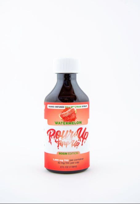 Rosin Pour Up Tore Up 1000mg - Watermelon (MED)