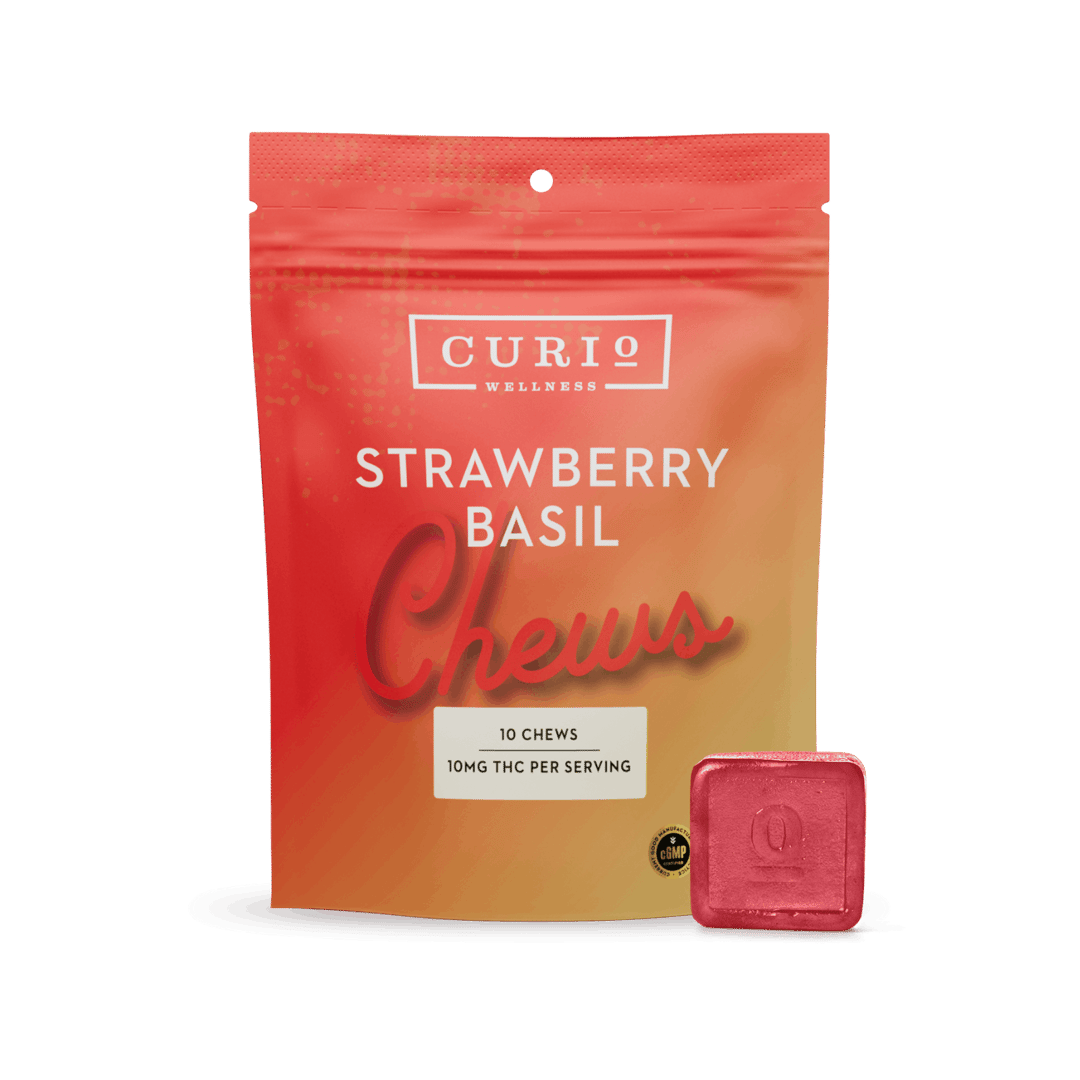 Strawberry Basil Chews [10mg]
