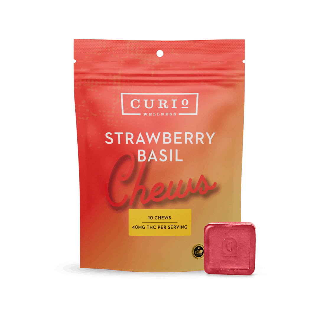 Strawberry Basil Chews [40mg]