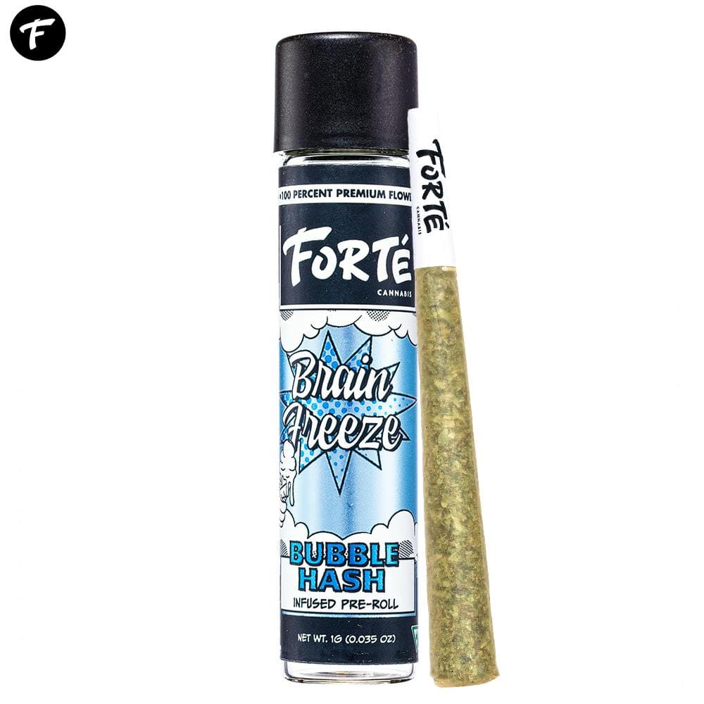 1G Brain Freeze Bubble Hash Infused Pre-Roll