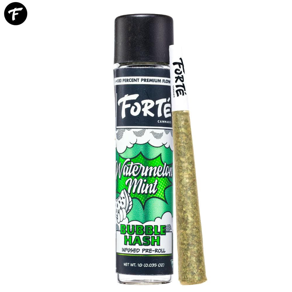 1G Watermelon Mint Bubble hash Infused Pre-Roll