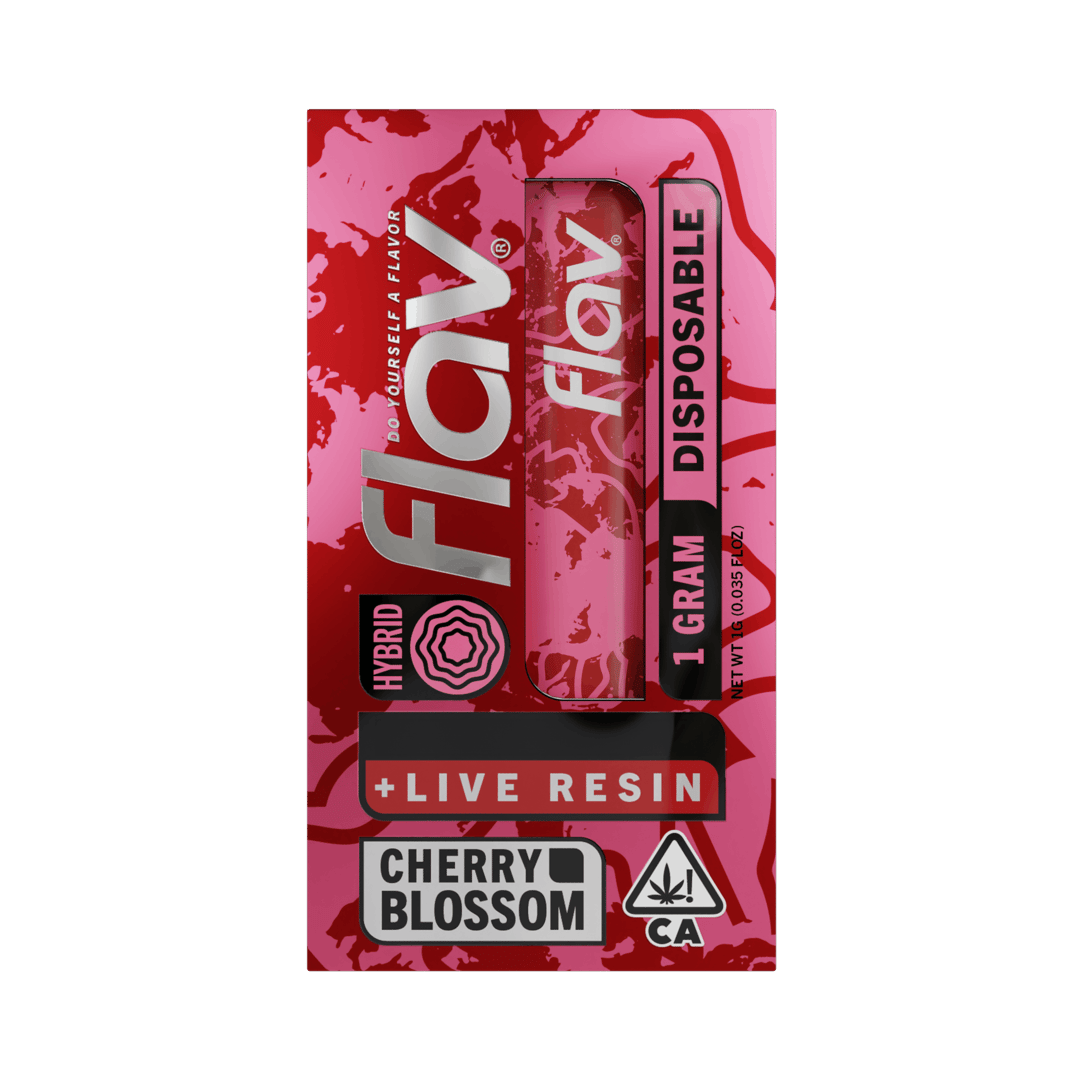 Vape - All In One - 1.0g - Live Resin - Cherry Blossom - Hybrid