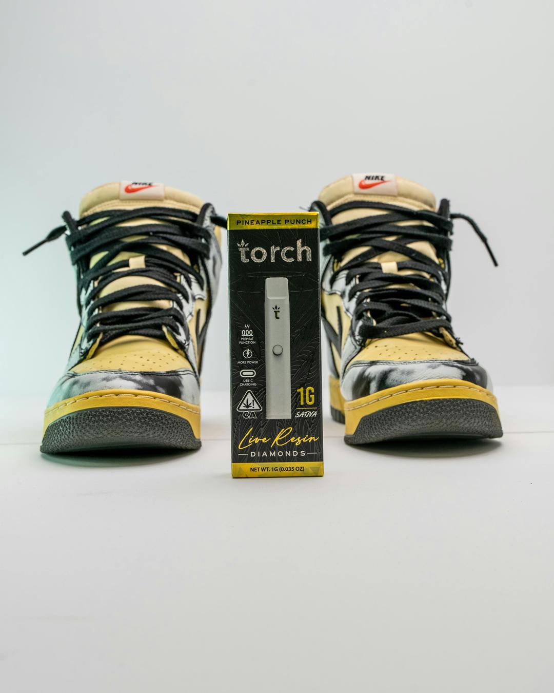 Pineapple Punch by Torch - 1G Live Resin Diamonds Disposable Vape - Sativa
