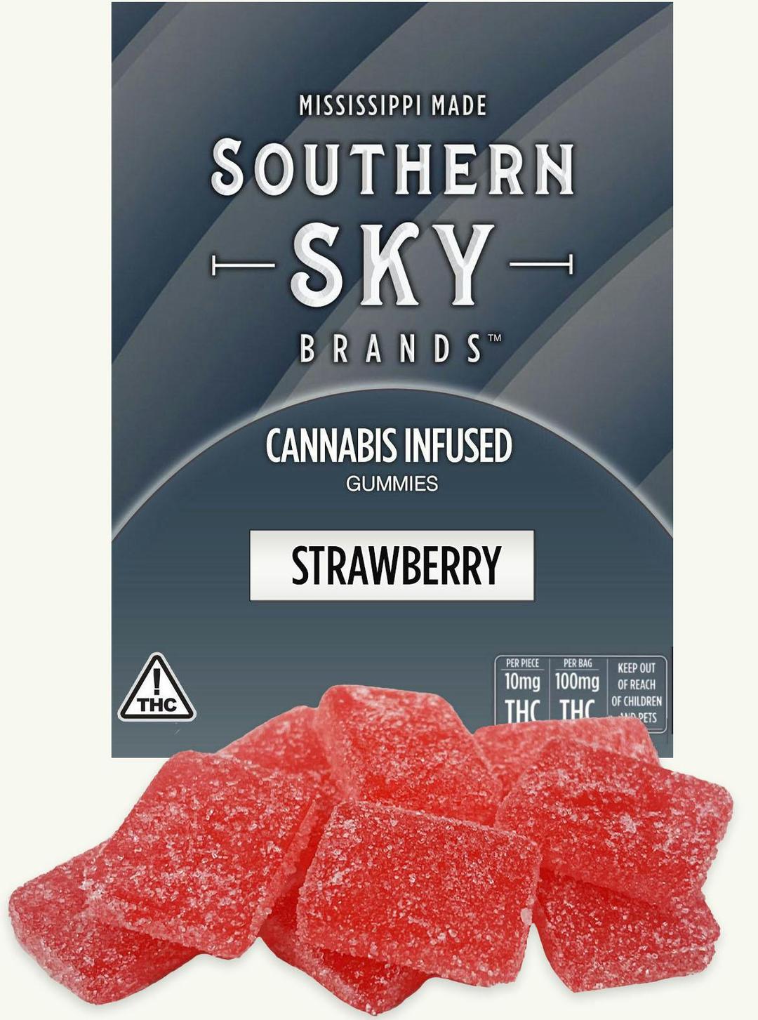 Strawberry Gummies 100mg