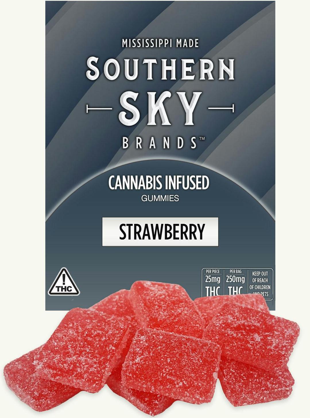 Strawberry Gummies 250mg
