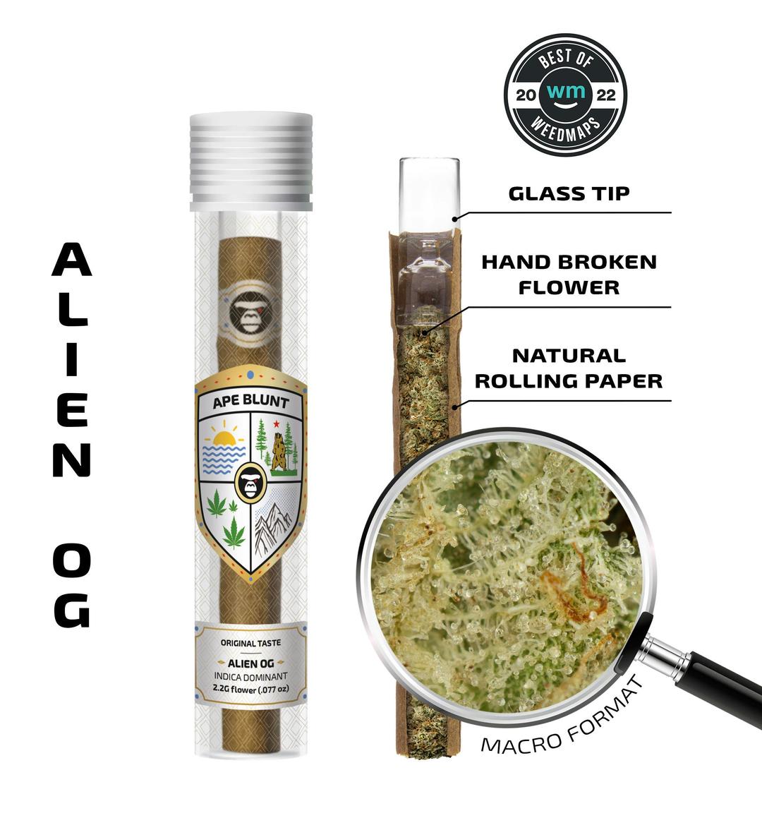 ALIEN OG — Blunt 2.2 g | .077 oz