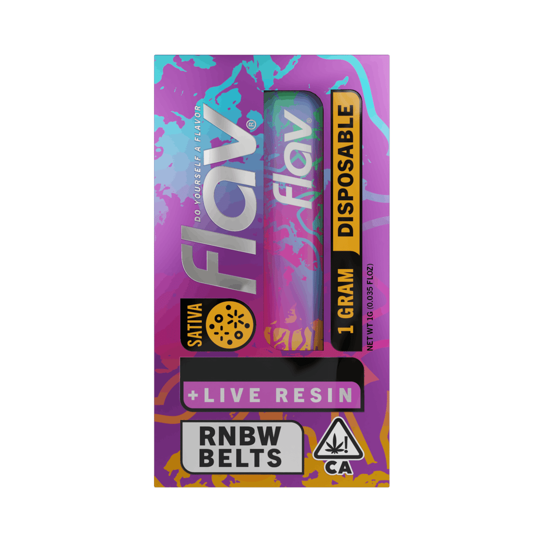 Vape - All In One - 1.0g - Live Resin - RNBW Belts - Sativa