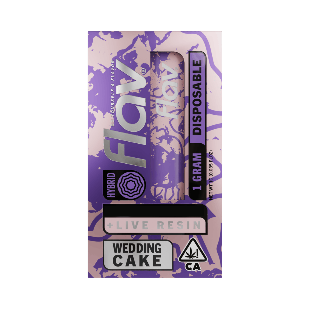 Vape - All In One - 1.0g - Live Resin - Wedding Cake - Hybrid