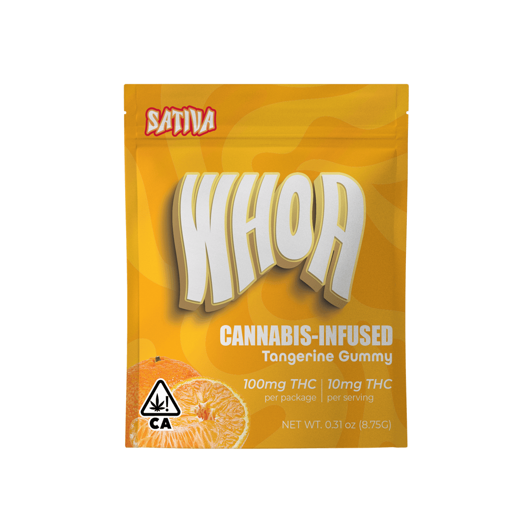 WHOA Tangerine Gummy - Bite (100mg)